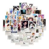 Stickers Anime Manga Portadas 50 Calcomanias Variado 