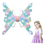 Asas De Fada Elétricas Com Led/music Moving Butterfly Wings