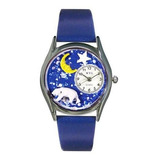 Piel S******* Del Oso Polar Azul Real Caprichosa Relojes Del