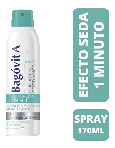 Bagovit A Emulsion Spray Efecto Seda Absorcion 1 Minuto 170m