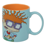 Taza Rugrats Personajes Geek Industry Edicion Limitada Color Azul Carlitos