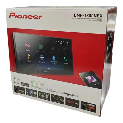 Estereo Pantalla Pioneer Dmh-1800nex Apple Carplay Android Negro | Envío gratis