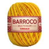 Barbante Barroco Multicolor Fio 6 400g 9433 Abacaxi