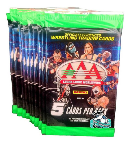 20 Sobres Panini - Lucha Libre Aaa Trading Cards Worldwide