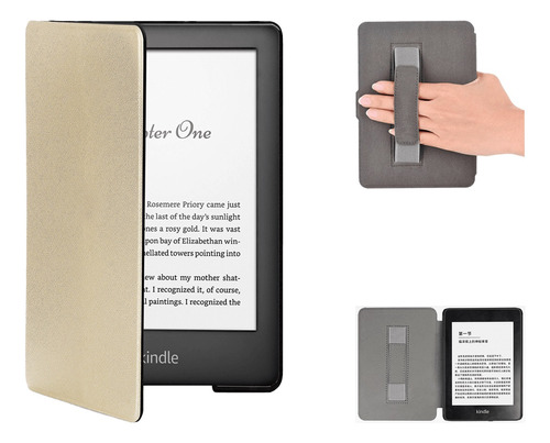 Capa Hibernação C/ Suporte Elástico Kindle Básico 10º J9g29r