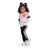 Conjunto Kyly Infan Juvenil Moletom Feminino Inverno 10 A 16