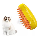 Cepillo Para Gatos Smoky - Cepillo Para Gatos 3 En 1 Color Amarillo