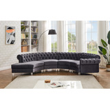 Legend Vansen Sofa Modular Curvado, Sofa Semicircular, Comod