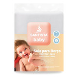 Saia Para Berço Santista Percal Baby Berco Branca