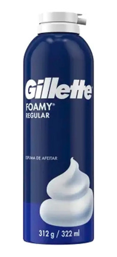 Espuma Afeitar Foamy Regular X 312g  Gillette