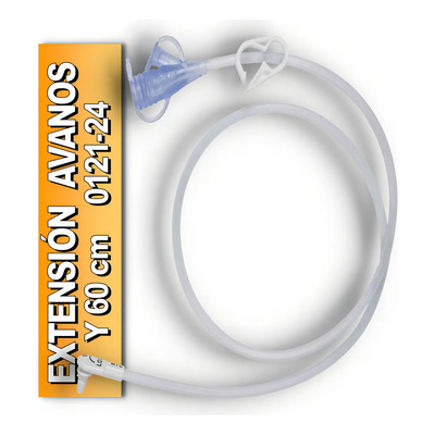 Extensión Y 60cm Gastrostomía Alimentación Enteral Avanos Silicona | Envío gratis