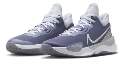 Tenis De Básquetbol Nike Elevate 3 Azul/gris 