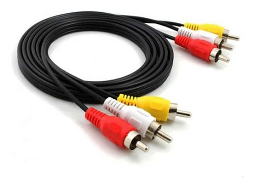 Cable Rca Audio Cable 1,5m Rca A Rca 1,5mts Audio Video 3rca