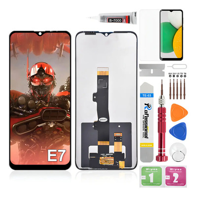 Pantalla Táctil Okbichi IPS LCD Negro Compatible Moto E7 E7i Power | Meses sin interés