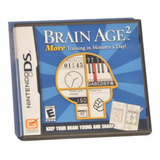 Brain Age 2 Videojuego Nintendo Ds Usado Completo En Caja