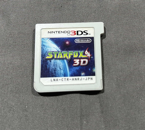 Starfox 64 Para Nintendo 3ds Japones
