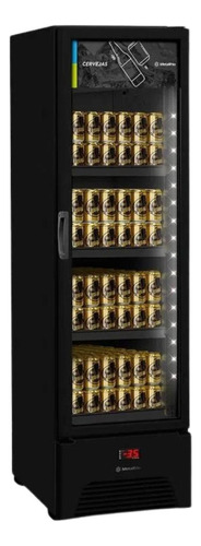 Cervejeira Expositora 337l All Balck Slim Vn28rh Metalfrio 220v