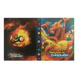 Álbum De Cartas Figurinhas Anime Pokémon 120 Cartas 30 Pgs