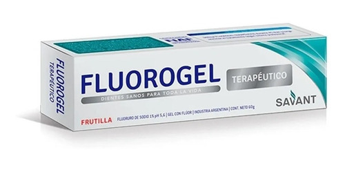 Fluorogel Terapéutico Frutilla X 60 Gr.