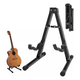 Base Soporte Para Guitarr Suelo Plegable Transporte Fácil