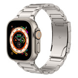 Correa De Titanio Compatible Con Apple Watch Band De 1.929pu