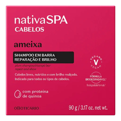 Shampoo Solido Ameixa Nativa - g a $369