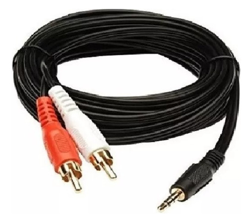 Cable 2 Rca X Miniplug 3.5 Stereo Para Pc Notebook Mp4