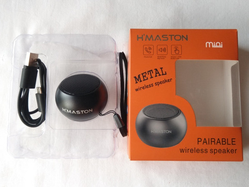 Caixa De Som Mini Speaker Bluetooth H-maston Original