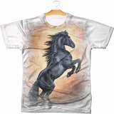 Camiseta Camisa Animal Cavalo Garanhão Vaquejada 04