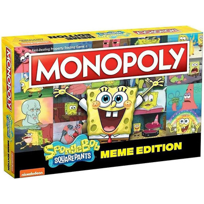 Monopoly Bob Esponja Meme Edition Spongebob Squarepants