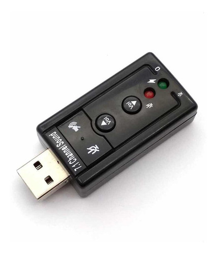 Tarjeta Sonido Usb Stereo Adaptador Audio