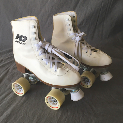 Patines Artísticos Quad - Ejes Metálicos - Muy Poco Uso - 39