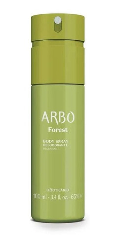 Body Spray Desodorante Arbo Forest 100ml