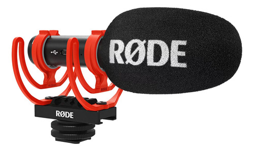 Microfone Direcional Rode Videomic Go Ii Para Câmera Preto