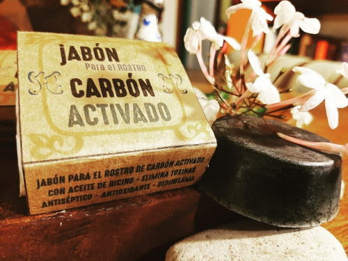 Jabón Para Rostro Carbón Activado