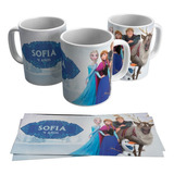  Tazas Plásticas Frozen Personalizadas Pack X13