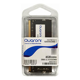 Quaroni Memoria Ram Sodimm Ddr4 4gb. Frecuencia 2666mhz,