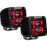 Faros Led Dually Rigid Radiance Rojo Burrera Rzr Can Am Jeep