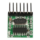 Modulo Transmisor Tx118-4 Para Control  Rf  433mhz Con 1527