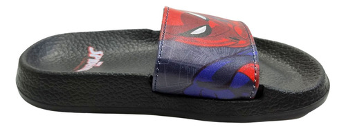 Sandalia Infantil Slide Marvel Spiderman Hombre Araña