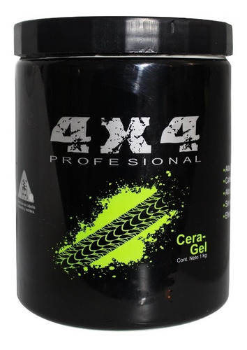  Cera Gel Para Caballero 4x4 1kg