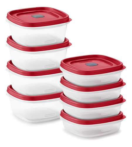 Rubbermaid 16-piece Food Storage Containers With Lids And St