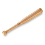 Bate De Béisbol De Madera, Palo De Madera De Roble Macizo, P