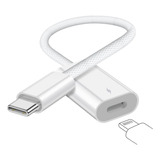 Adaptador De Carga Usb C A Lightning Para iPhone 15, Usb C M