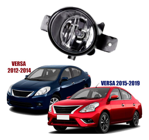 Faro Niebla Nissan Versa 2012 2013 2014 2015 2016 Izquierda