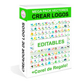 Pack 1000 Vectores Logos Premium Crear Diseñar Marcas Editar