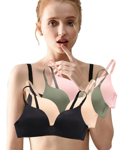 Brasier De Realce Sin Aro , 4 Unidades | MercadoLibre
