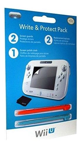 Wii Tablet U Protector Pantalla Del Controlador Y El Paquete