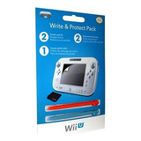 Wii Tablet U Protector Pantalla Del Controlador Y El Paquete