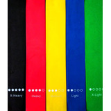 Kit Bandas Elásticas De Resistencia X5 Gym Entrena Colores